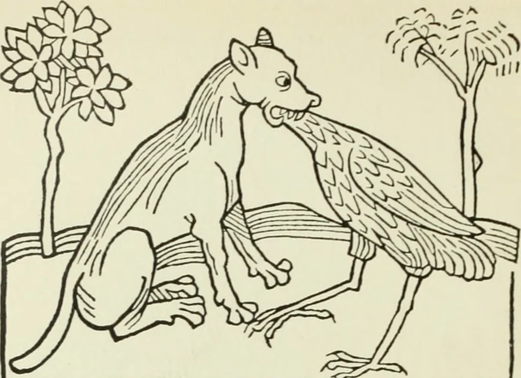 An illustration from Die Altdeutsche Buchillustration, 1912, leaf 51