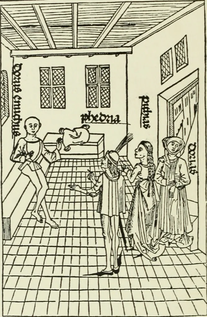 An illustration from Die Altdeutsche Buchillustration, 1912, leaf 59
