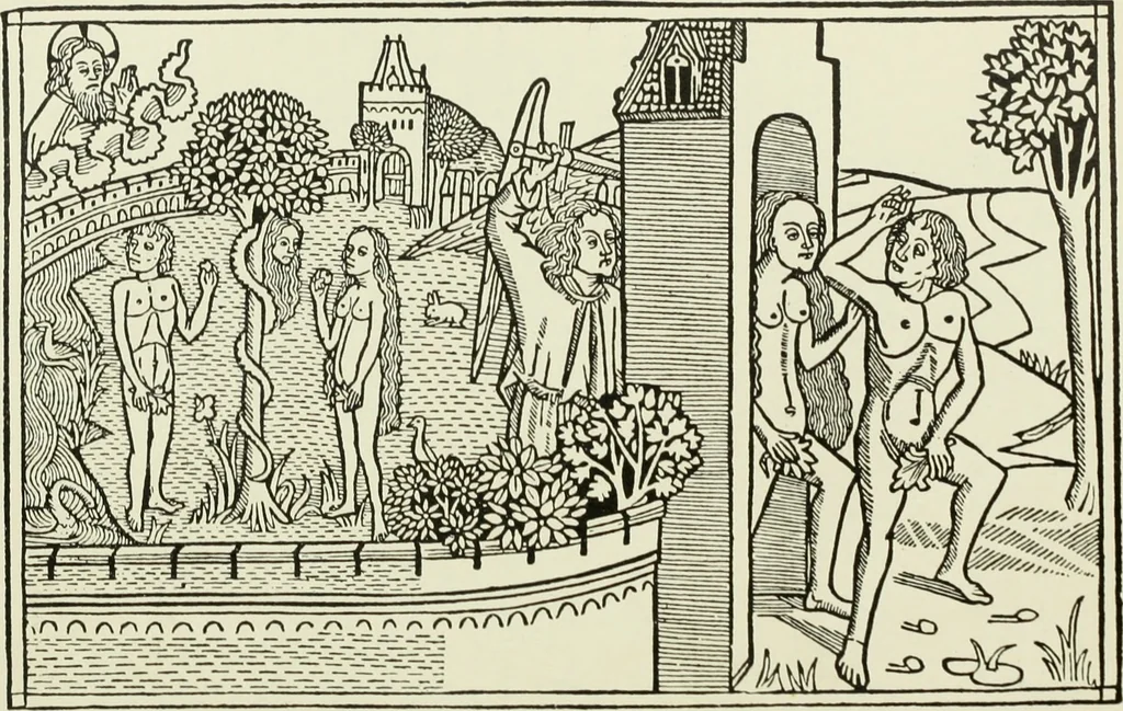 An illustration from Die Altdeutsche Buchillustration, 1912, leaf 63