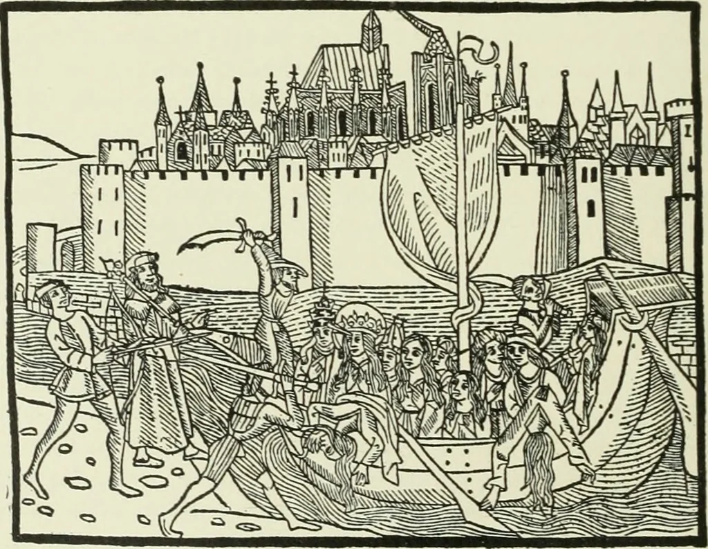 An illustration from Die Altdeutsche Buchillustration, 1912, leaf 67