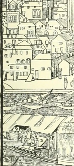 An illustration from Die Altdeutsche Buchillustration, 1912, leaf 70