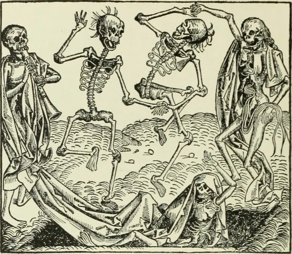 An illustration from Die Altdeutsche Buchillustration, 1912, leaf 83