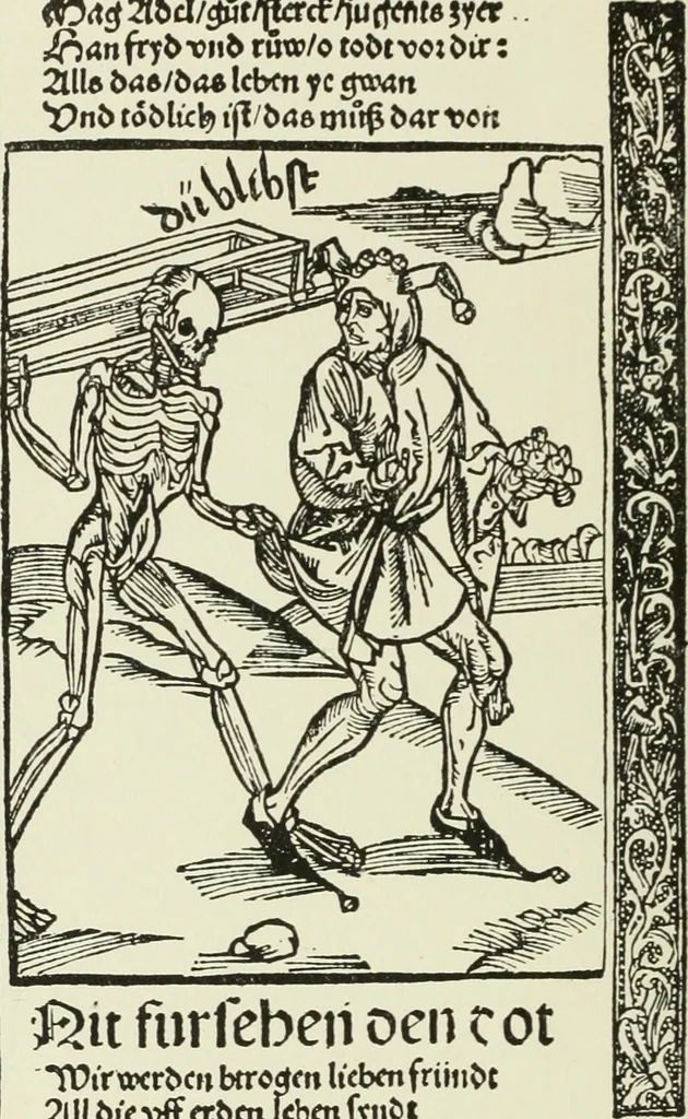 An illustration from Die Altdeutsche Buchillustration, 1912, leaf 97