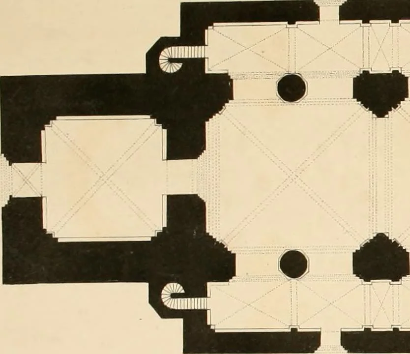 An illustration from Die alte Kirche zu Marienhafe in Ostfriesland, 1845, leaf 46