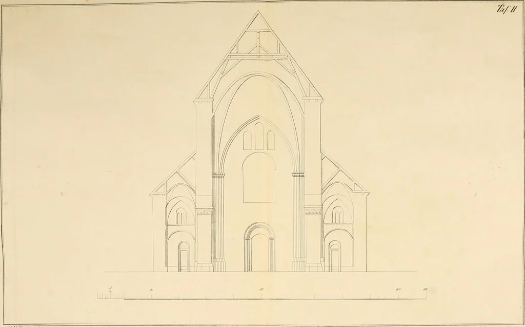 An illustration from Die alte Kirche zu Marienhafe in Ostfriesland, 1845, leaf 48