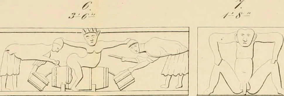 An illustration from Die alte Kirche zu Marienhafe in Ostfriesland, 1845, leaf 54