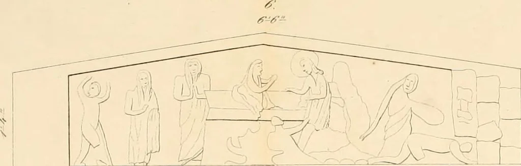 An illustration from Die alte Kirche zu Marienhafe in Ostfriesland, 1845, leaf 56