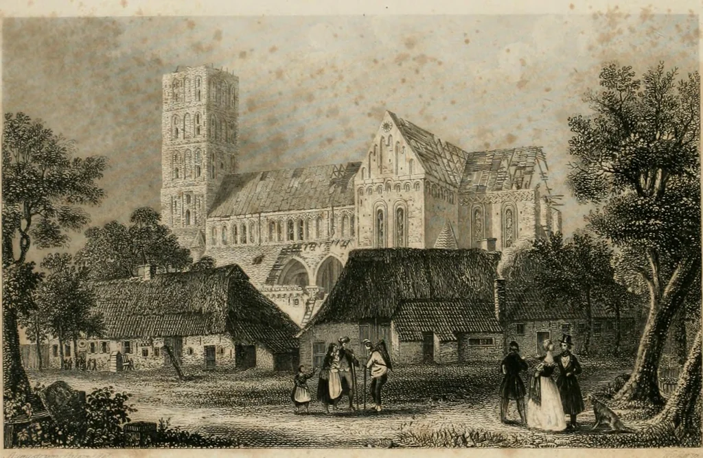 An illustration from Die alte Kirche zu Marienhafe in Ostfriesland, 1845, leaf 6