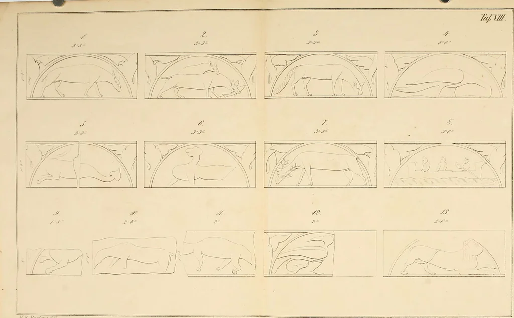 An illustration from Die alte Kirche zu Marienhafe in Ostfriesland, 1845, leaf 60