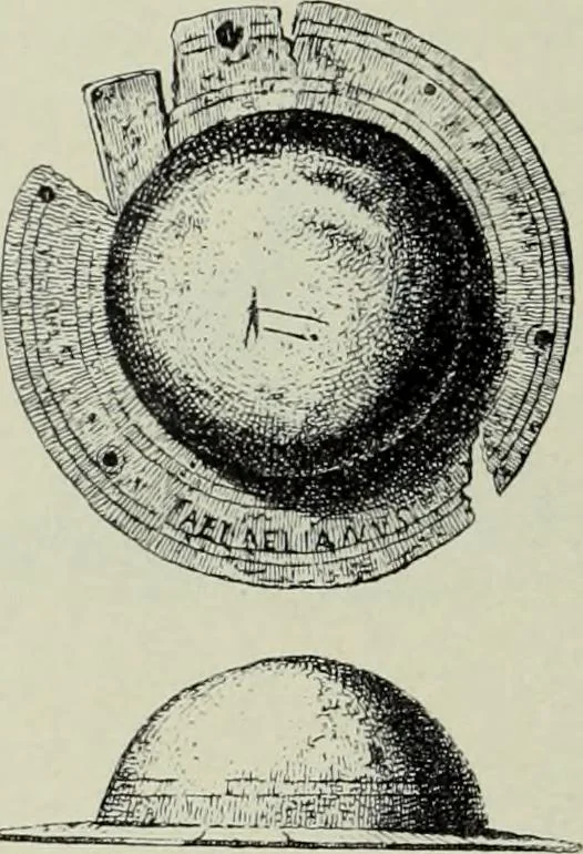 An illustration from Die altgermanische thierornamentik; typologische studie über germanische metallgegenstände aus dem IV. bis IX. jahrhundert, nebst einer studie über irische ornamentik, 1904, leaf 111