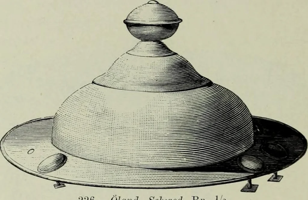 An illustration from Die altgermanische thierornamentik; typologische studie über germanische metallgegenstände aus dem IV. bis IX. jahrhundert, nebst einer studie über irische ornamentik, 1904, leaf 111