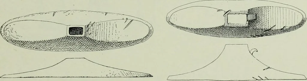 An illustration from Die altgermanische thierornamentik; typologische studie über germanische metallgegenstände aus dem IV. bis IX. jahrhundert, nebst einer studie über irische ornamentik, 1904, leaf 118