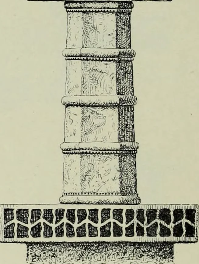An illustration from Die altgermanische thierornamentik; typologische studie über germanische metallgegenstände aus dem IV. bis IX. jahrhundert, nebst einer studie über irische ornamentik, 1904, leaf 125