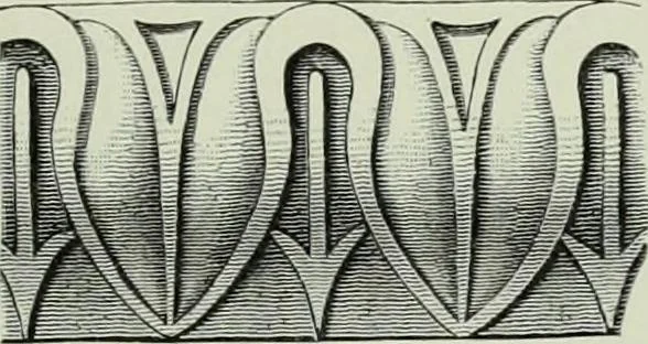 An illustration from Die altgermanische thierornamentik; typologische studie über germanische metallgegenstände aus dem IV. bis IX. jahrhundert, nebst einer studie über irische ornamentik, 1904, leaf 176
