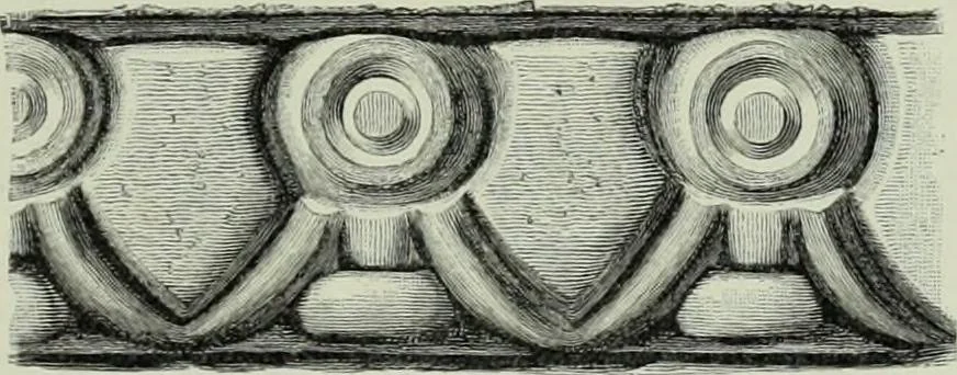 An illustration from Die altgermanische thierornamentik; typologische studie über germanische metallgegenstände aus dem IV. bis IX. jahrhundert, nebst einer studie über irische ornamentik, 1904, leaf 176