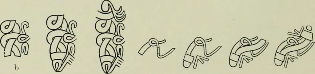 An illustration from Die altgermanische thierornamentik; typologische studie über germanische metallgegenstände aus dem IV. bis IX. jahrhundert, nebst einer studie über irische ornamentik, 1904, leaf 315