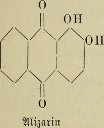 An illustration from Die Anthracenfarbstoffe, 1897, leaf 32