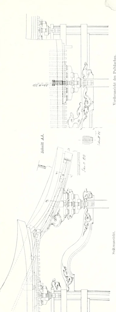An illustration from Die Architektur der Kultbauten Japans, 1907, leaf 129