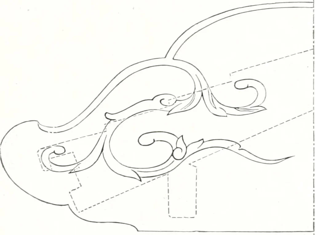 An illustration from Die Architektur der Kultbauten Japans, 1907, leaf 141