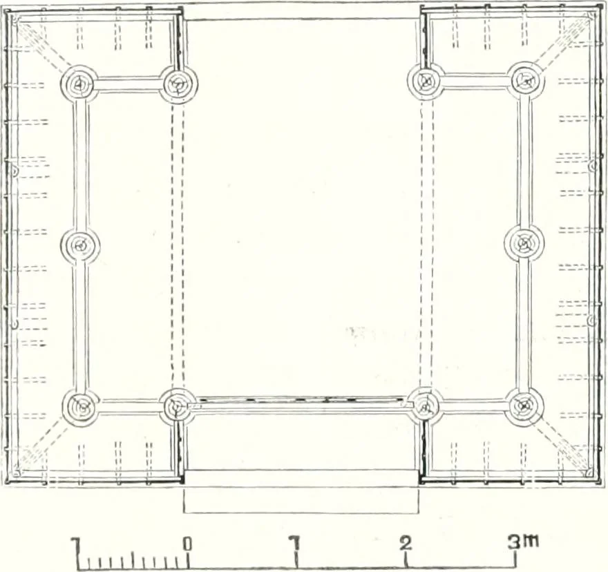 An illustration from Die Architektur der Kultbauten Japans, 1907, leaf 158