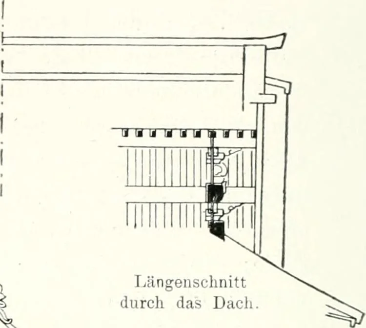 An illustration from Die Architektur der Kultbauten Japans, 1907, leaf 162