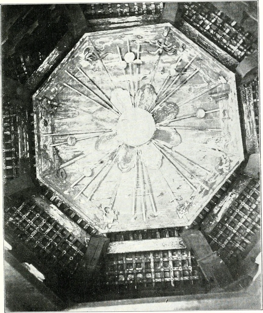 An illustration from Die Architektur der Kultbauten Japans, 1907, leaf 179