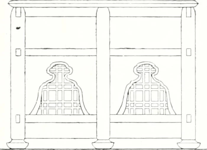An illustration from Die Architektur der Kultbauten Japans, 1907, leaf 19