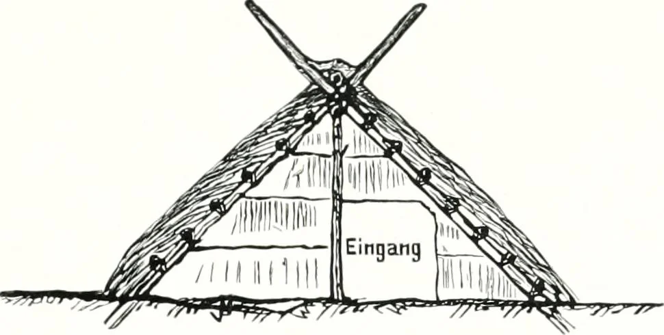An illustration from Die Architektur der Kultbauten Japans, 1907, leaf 203