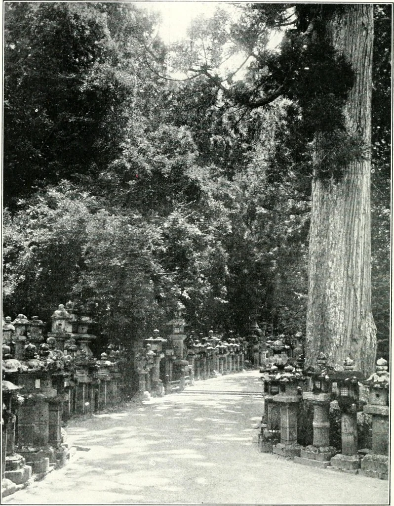 An illustration from Die Architektur der Kultbauten Japans, 1907, leaf 222