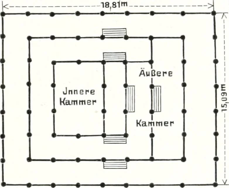An illustration from Die Architektur der Kultbauten Japans, 1907, leaf 247