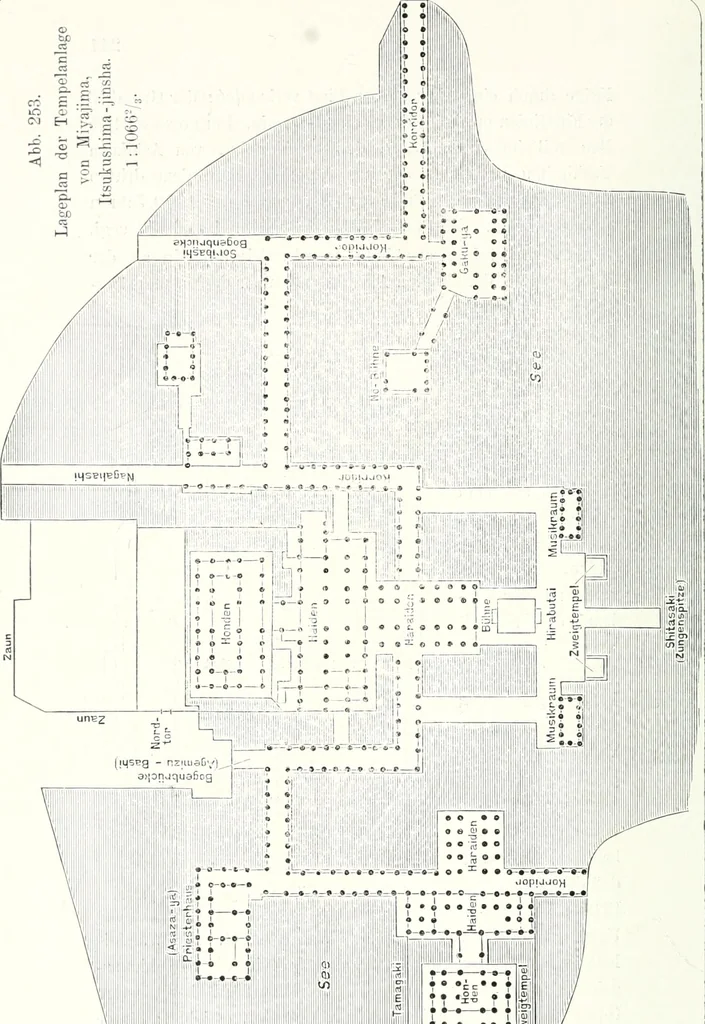 An illustration from Die Architektur der Kultbauten Japans, 1907, leaf 248