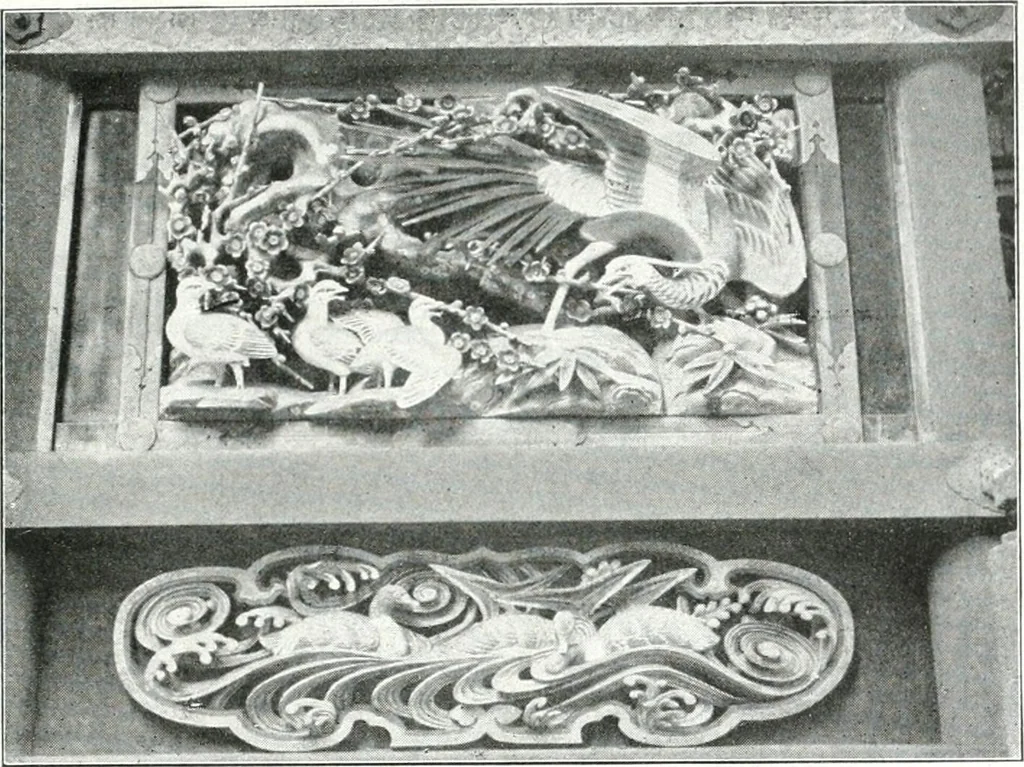 An illustration from Die Architektur der Kultbauten Japans, 1907, leaf 257