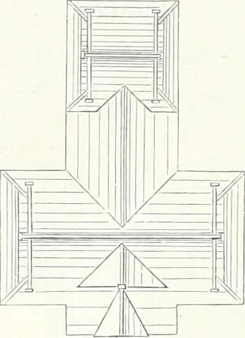 An illustration from Die Architektur der Kultbauten Japans, 1907, leaf 260