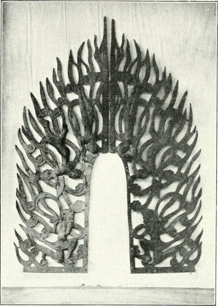 An illustration from Die Architektur der Kultbauten Japans, 1907, leaf 310