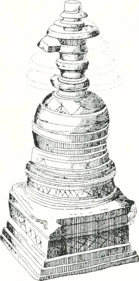 An illustration from Die Architektur der Kultbauten Japans, 1907, leaf 333
