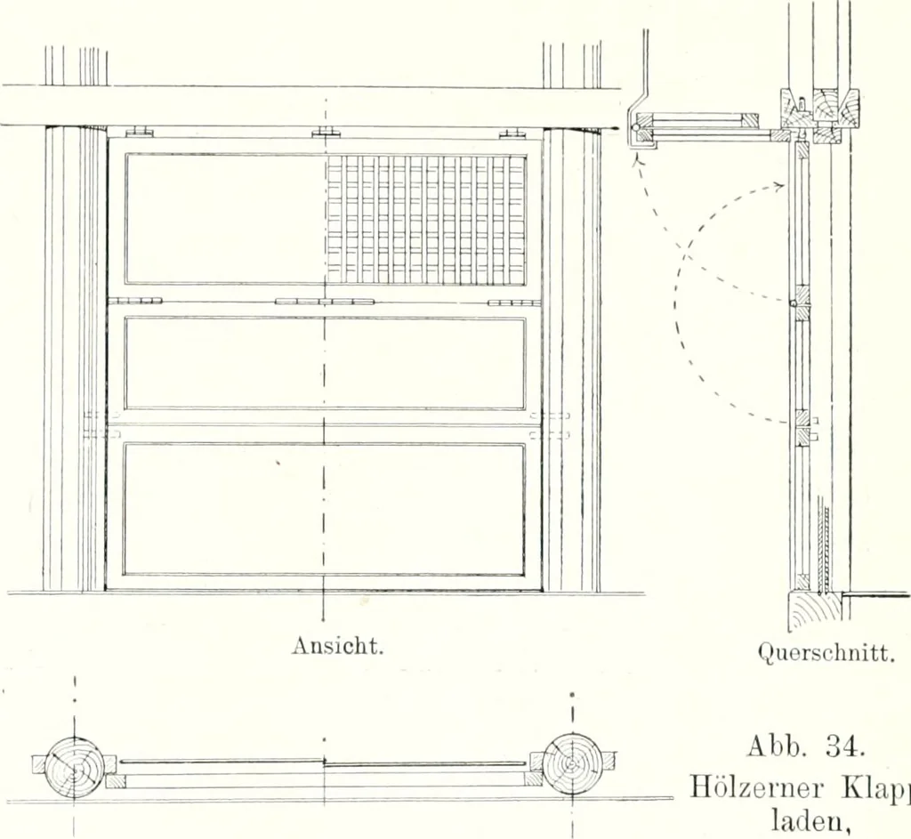 An illustration from Die Architektur der Kultbauten Japans, 1907, leaf 34