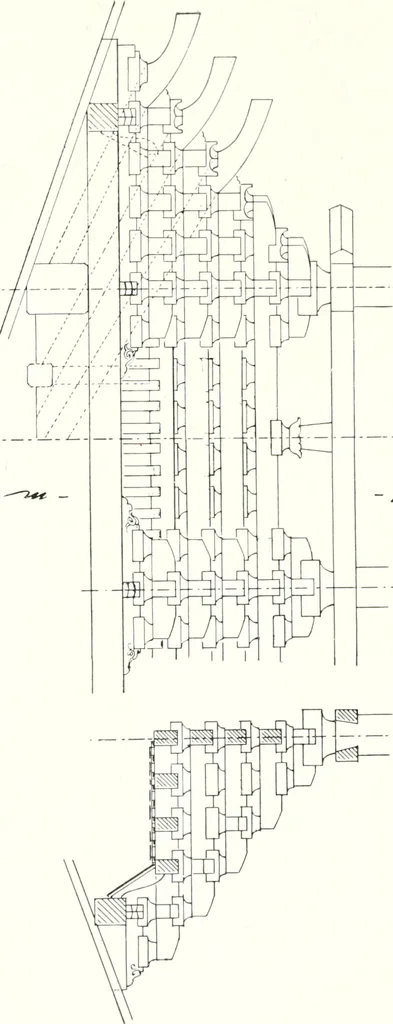 An illustration from Die Architektur der Kultbauten Japans, 1907, leaf 42