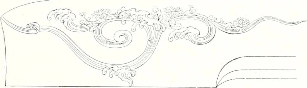 An illustration from Die Architektur der Kultbauten Japans, 1907, leaf 43