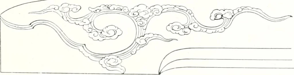 An illustration from Die Architektur der Kultbauten Japans, 1907, leaf 43