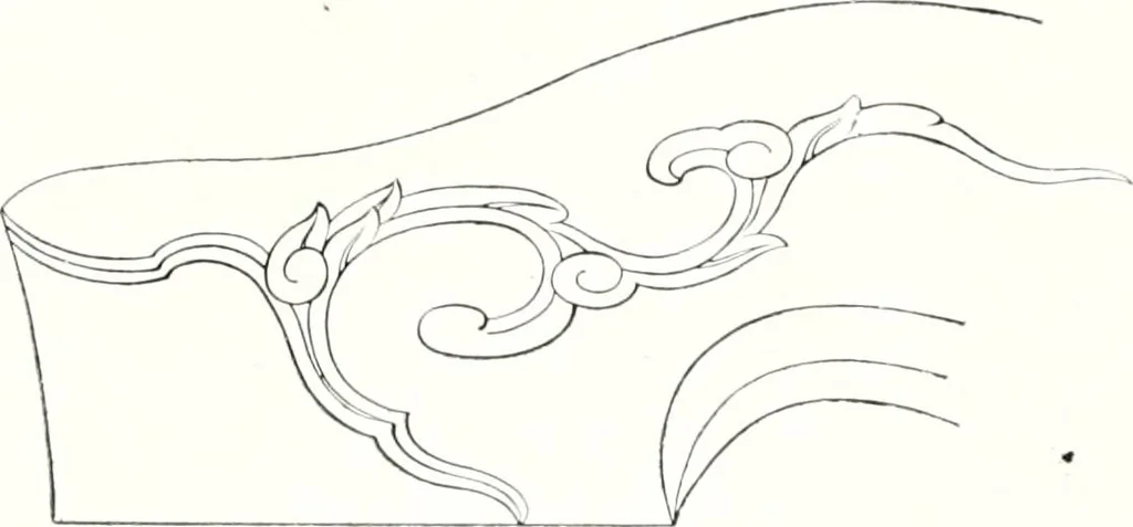An illustration from Die Architektur der Kultbauten Japans, 1907, leaf 44