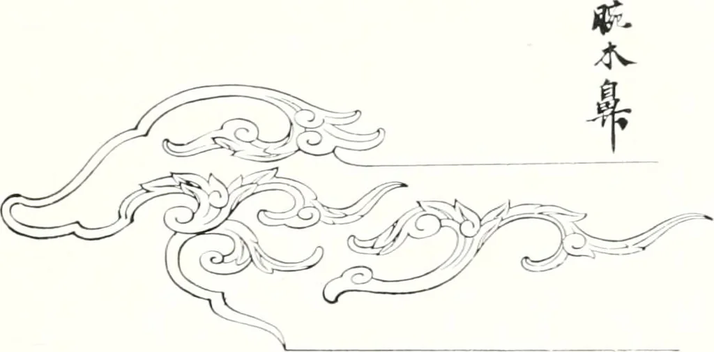 An illustration from Die Architektur der Kultbauten Japans, 1907, leaf 47