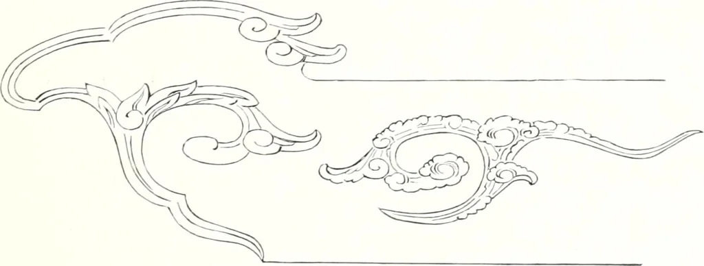 An illustration from Die Architektur der Kultbauten Japans, 1907, leaf 47