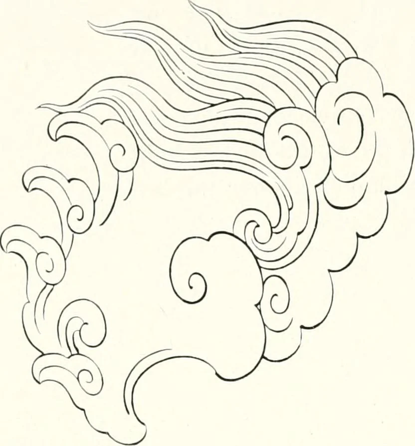 An illustration from Die Architektur der Kultbauten Japans, 1907, leaf 50