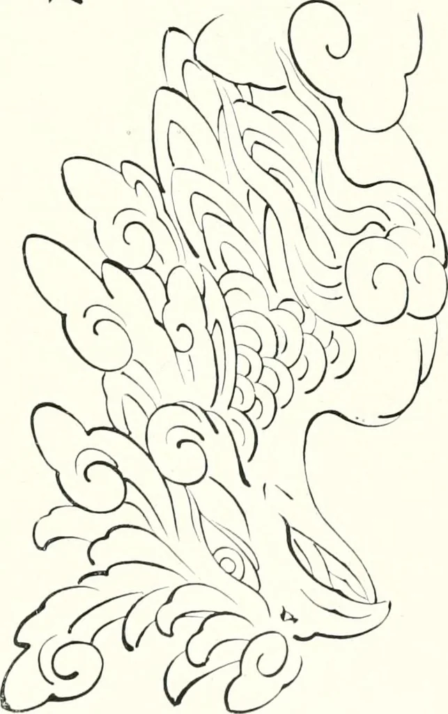 An illustration from Die Architektur der Kultbauten Japans, 1907, leaf 50