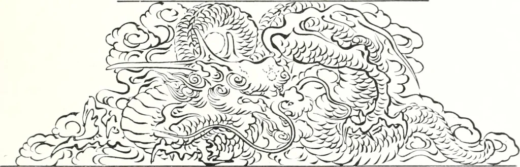An illustration from Die Architektur der Kultbauten Japans, 1907, leaf 57
