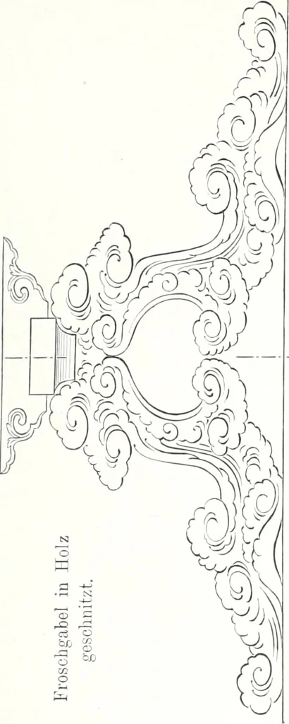An illustration from Die Architektur der Kultbauten Japans, 1907, leaf 63