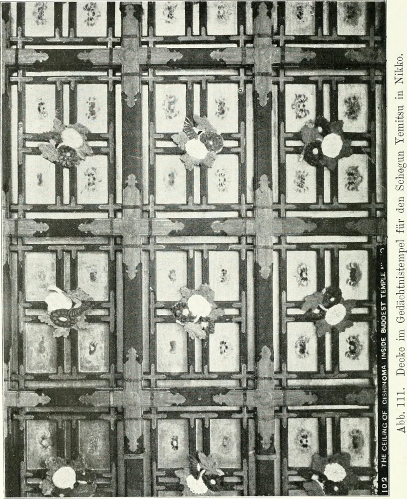 An illustration from Die Architektur der Kultbauten Japans, 1907, leaf 68