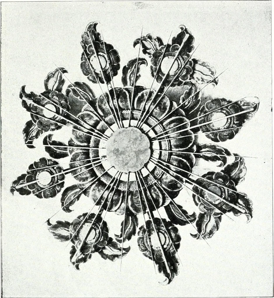 An illustration from Die Architektur der Kultbauten Japans, 1907, leaf 75