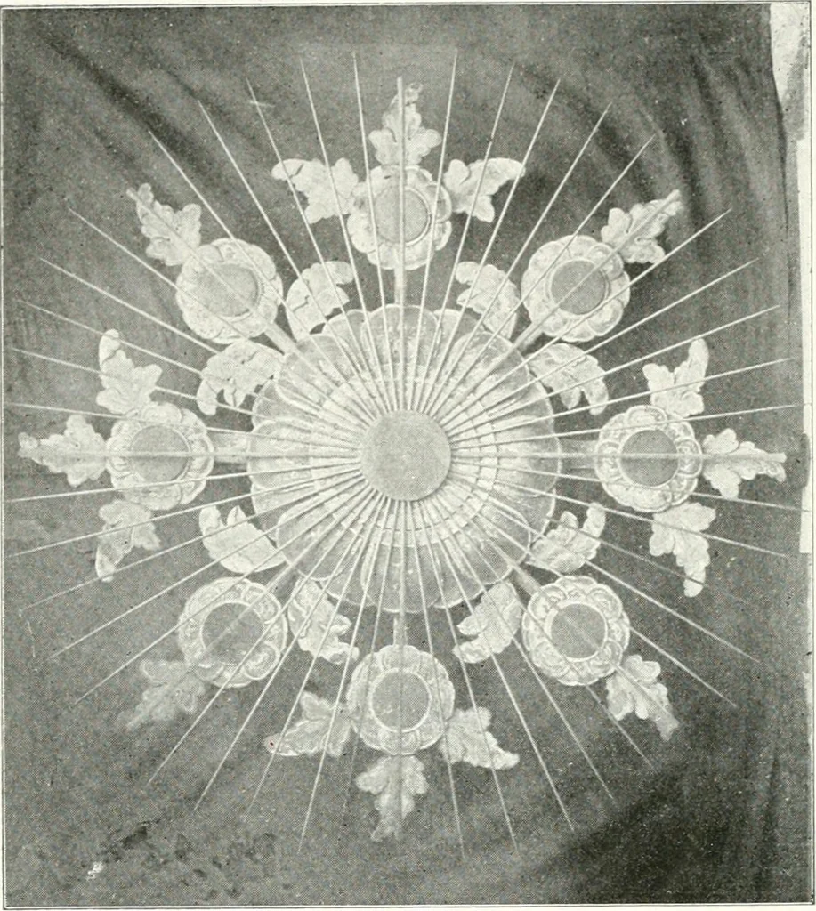 An illustration from Die Architektur der Kultbauten Japans, 1907, leaf 76