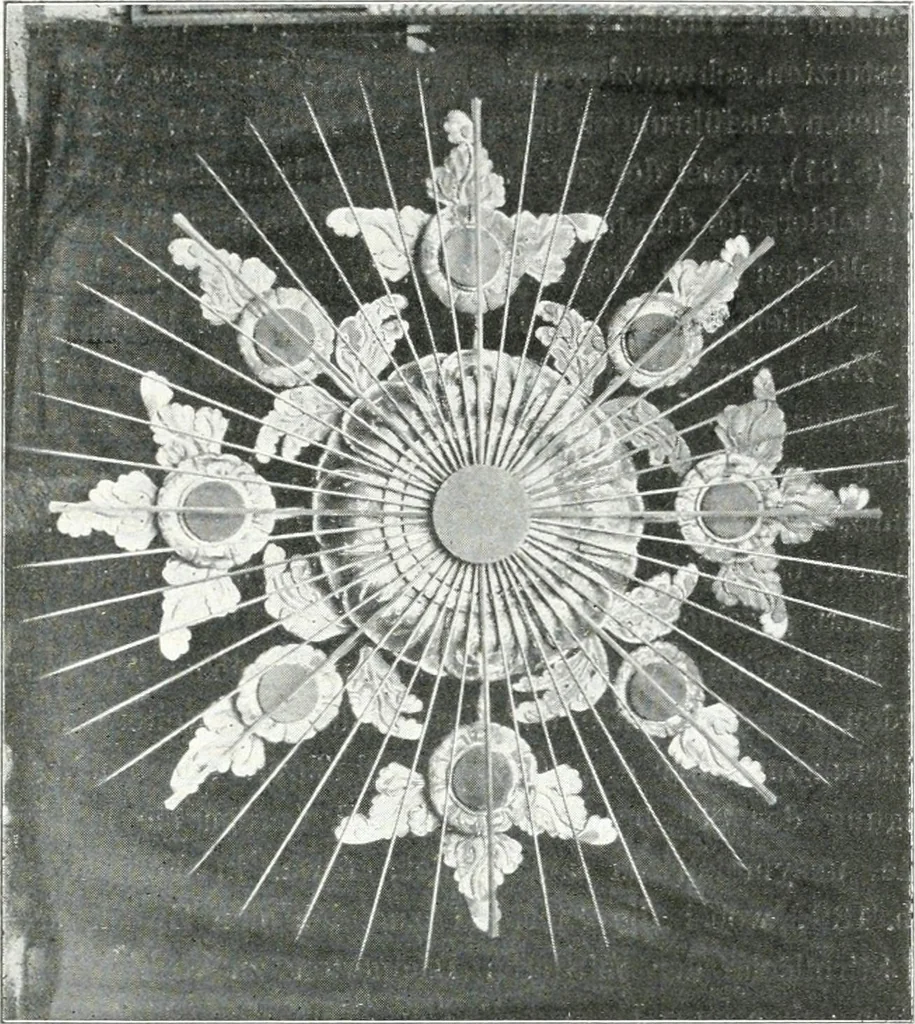 An illustration from Die Architektur der Kultbauten Japans, 1907, leaf 77